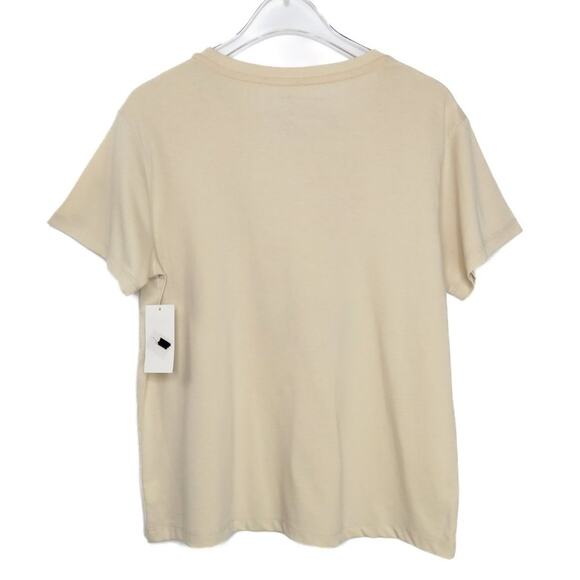 LOVE IS LOVE 🌈Gay Pride Rainbow Cream Crewneck Graphic T-Shirt Youth Large - Picture 3 of 8